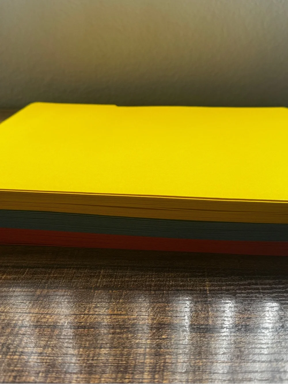 Assorted Color 3-Tab File Folders - 50 Count